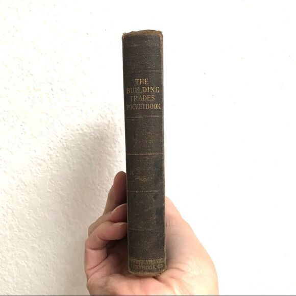 The Building Trades pocketbook 1899, First Edition 35th thousand - Picture 1 of 6